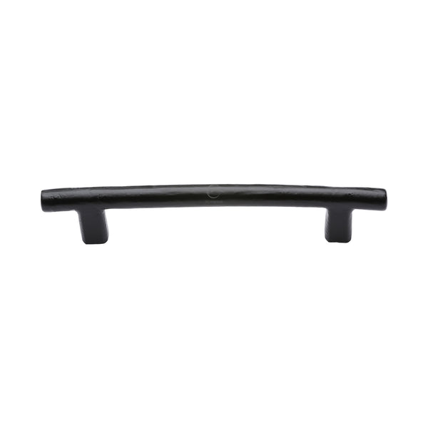 Matt Black Iron Round Bar Cabinet Pull Handle