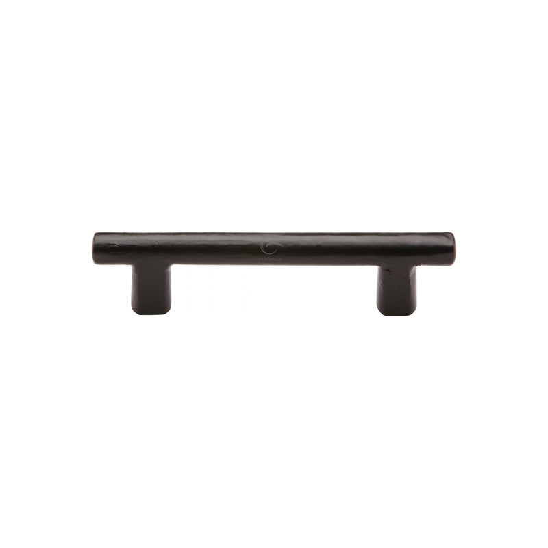 Matt Black Iron Round Bar Cabinet Pull Handle