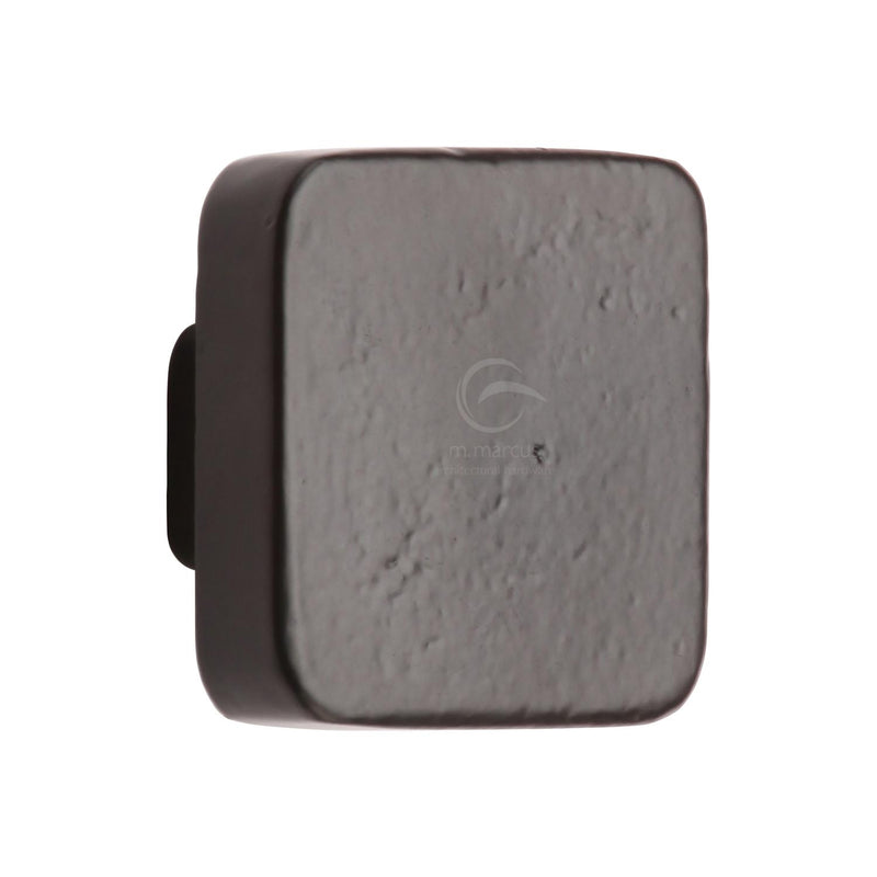 Matt Black Iron Square Cabinet Knob