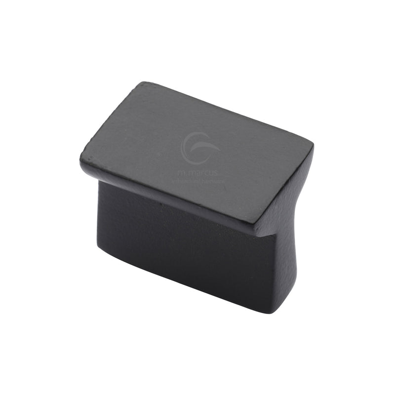 Matt Black Iron Anvil Cabinet Knob