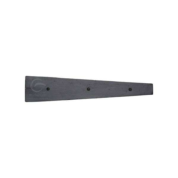 Black Iron Straight Dummy Hinge