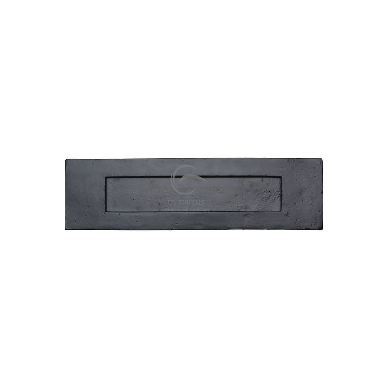 Black Iron Letterplate