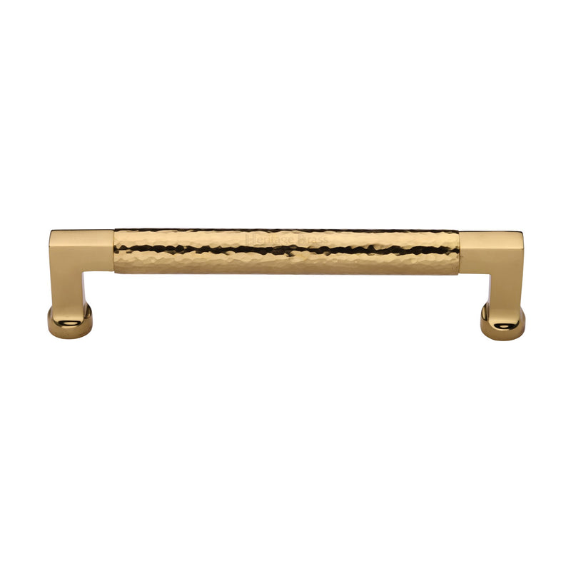 Heritage Brass Hammered Cabinet Pull