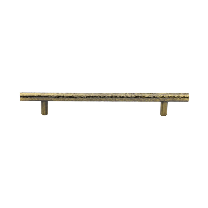 T-Bar Cabinet Pull Hammered Design