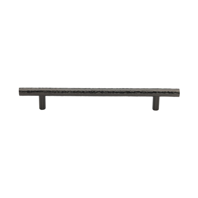 T-Bar Cabinet Pull Hammered Design