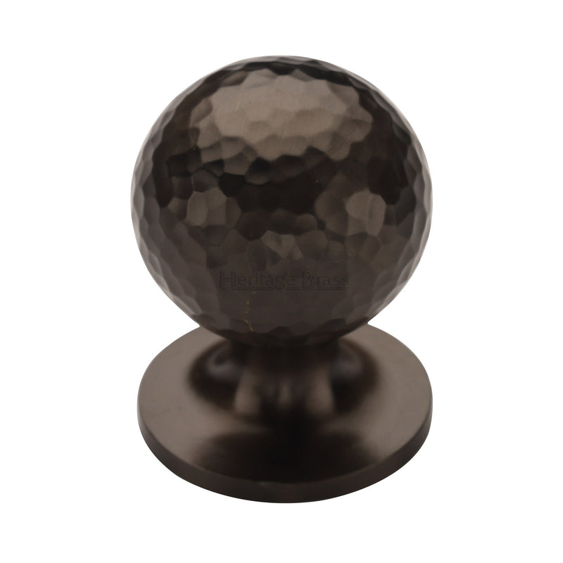 Ball Cabinet Knob Hammered Design