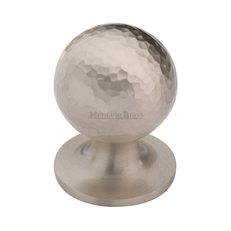 Ball Cabinet Knob Hammered Design