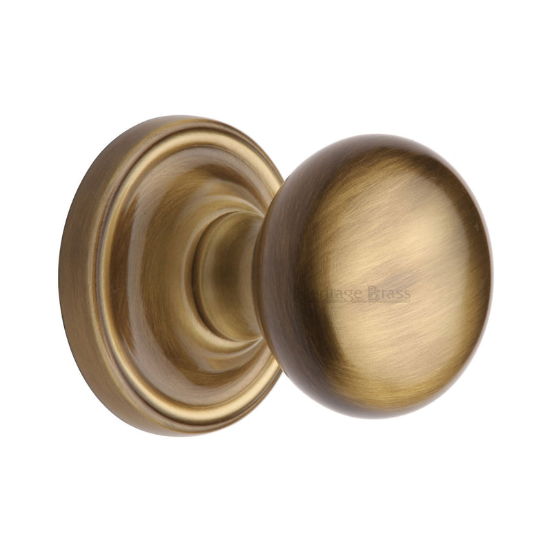 Hampstead Door Knob on Rose