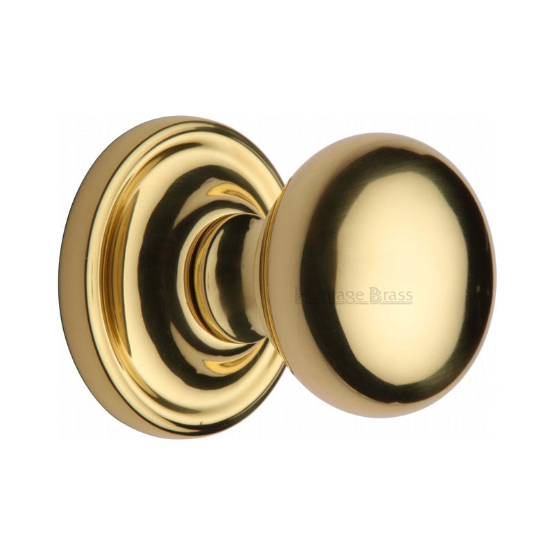 Hampstead Door Knob on Rose