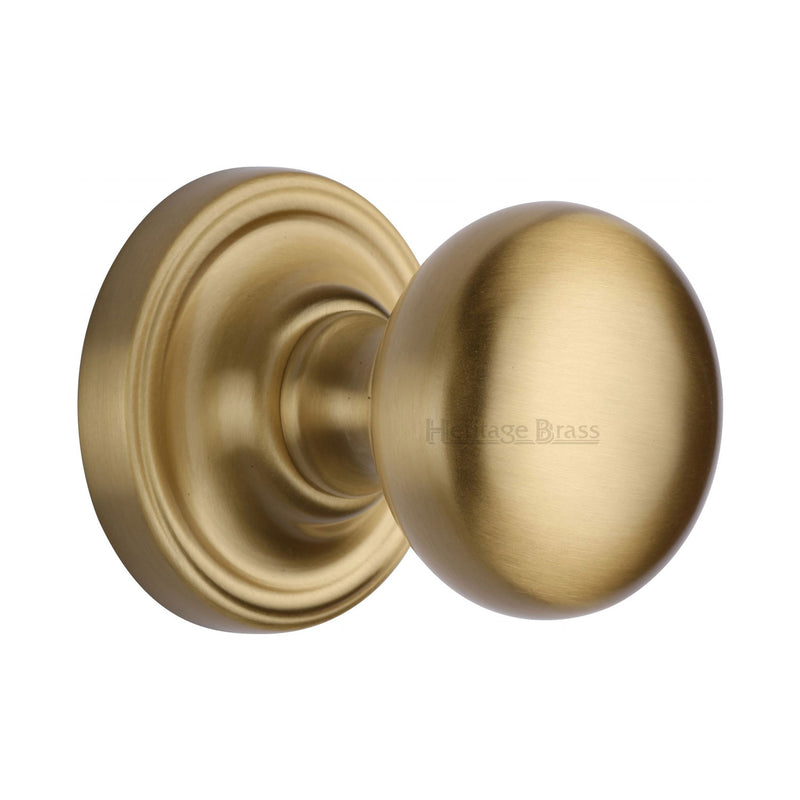 Heritage Brass Hampstead Door Knob on Rose