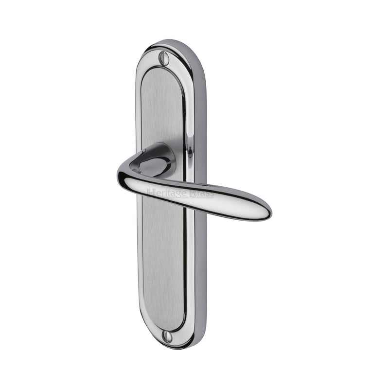 Henley Door Handle on Plate