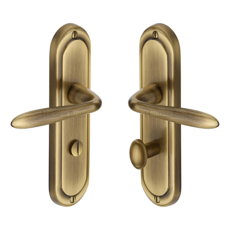 Henley Door Handle on Plate