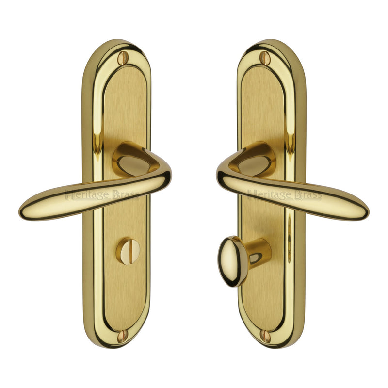 Henley Door Handle on Plate