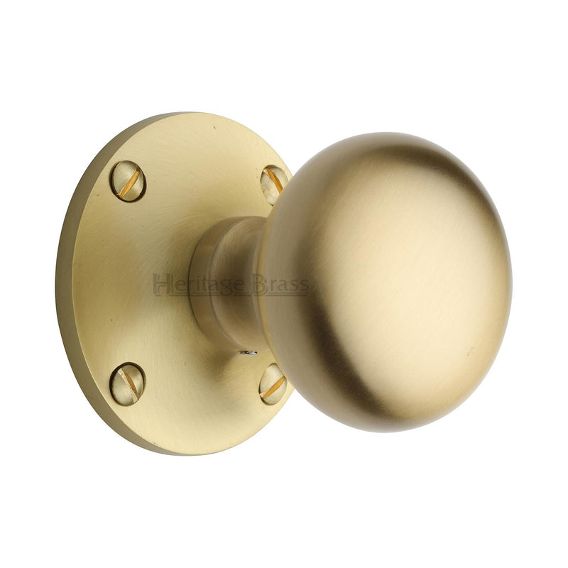 Kensington Door Knob on Rose