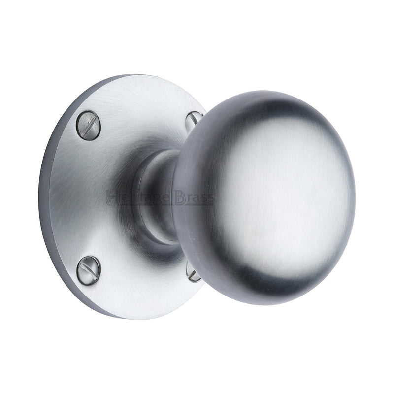 Kensington Door Knob on Rose