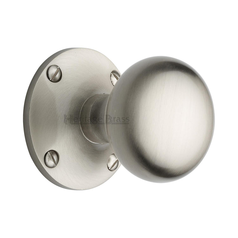 Kensington Door Knob on Rose