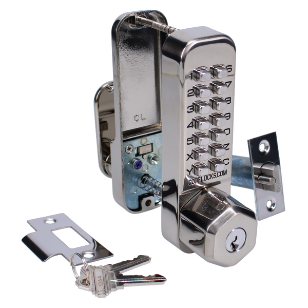 CODELOCKS CL255KO Series Digital Lock With Key Override