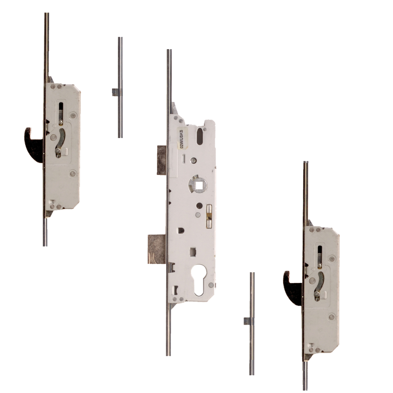 FUHR Lever Operated Latch & Deadbolt - 2 Hook 2 Roller