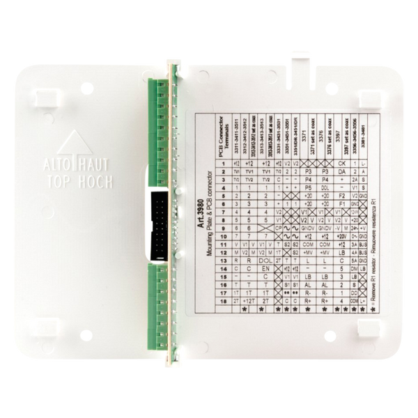 VIDEX 3980J Mounting Plate To Suit 3000 Series Monitor