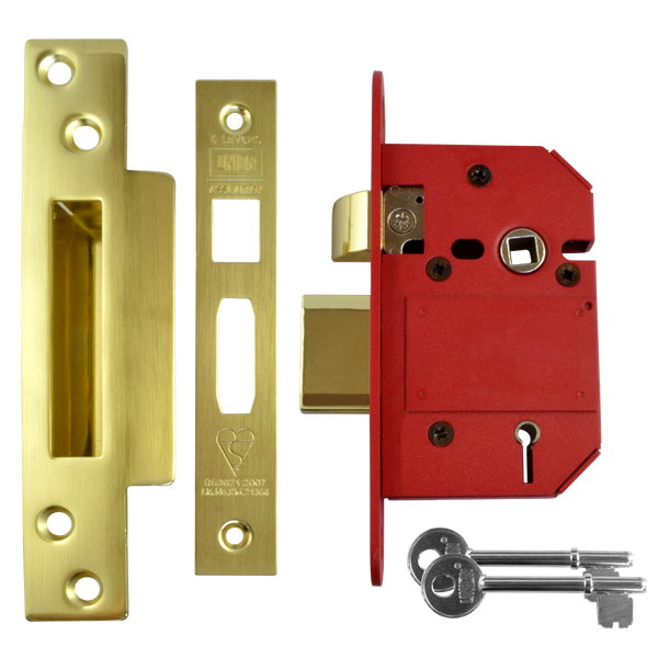 UNION J2200 StrongBOLT BS 5 Lever Sashlock