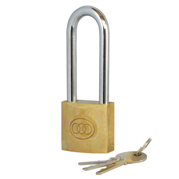 Tricircle 26 Series Brass Long Shackle Padlocks