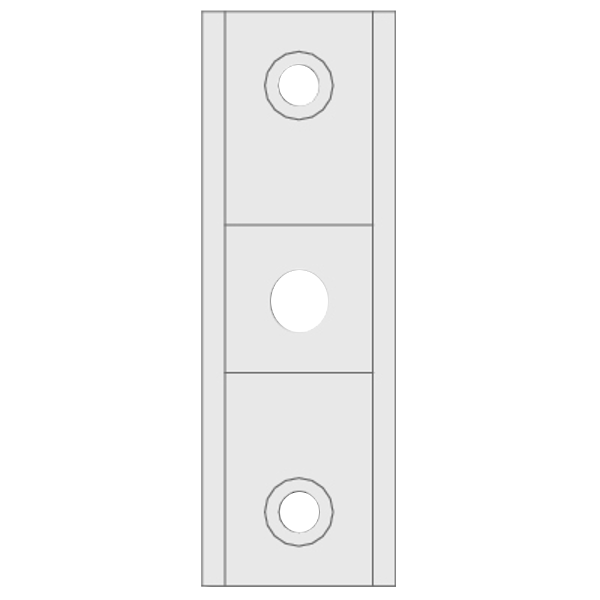 ADAMS RITE Backplate To Suit 5015 Deadlock