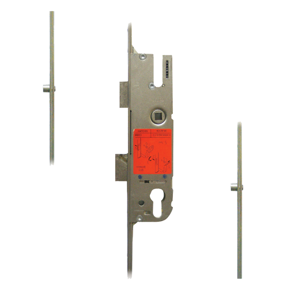 GU Secury Lever Operated Latch & Deadbolt Attachment For Shootbolts - 2 Roller