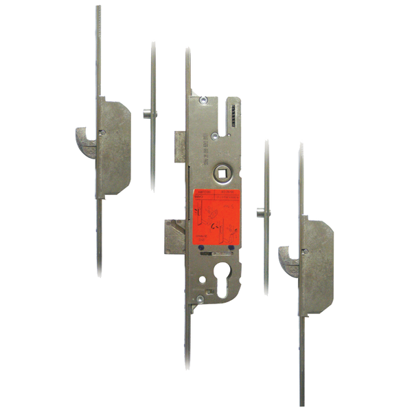 GU Europa Inboard Lever Operated Latch & Deadbolt Single Spindle - 2 Hook & 2 Roller