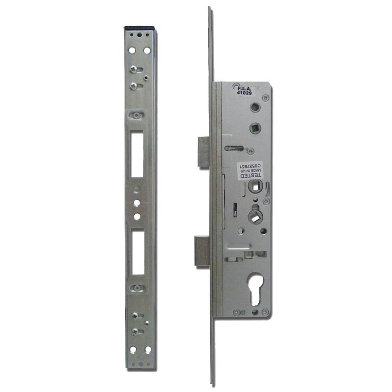 YALE Doormaster Lever Operated Latch & Deadbolt 16mm Twin Spindle Overnight Lock To Suit Lockmaster