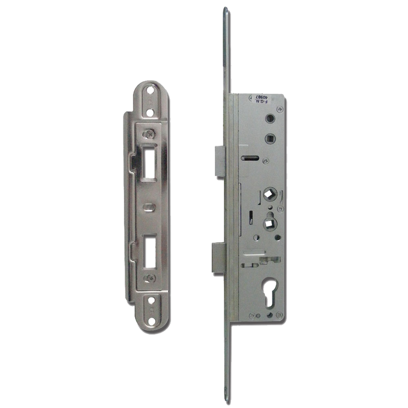 YALE Doormaster Lever Operated Latch & Deadbolt 20mm Twin Spindle Overnight Lock To Suit Lockmaster