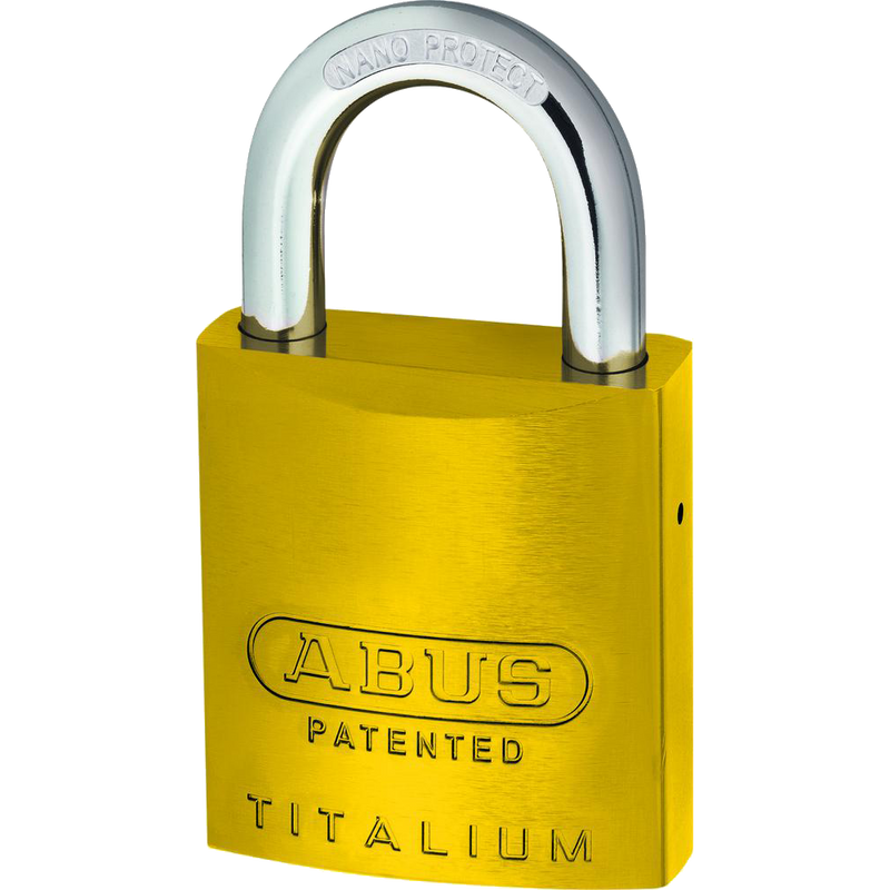 ABUS 83AL Series Colour Coded Aluminium Open Shackle Padlock Without Cylinder