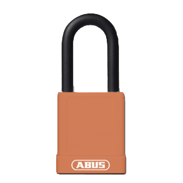 ABUS 74 Series Lock Out Tag Out Coloured Aluminium Padlock