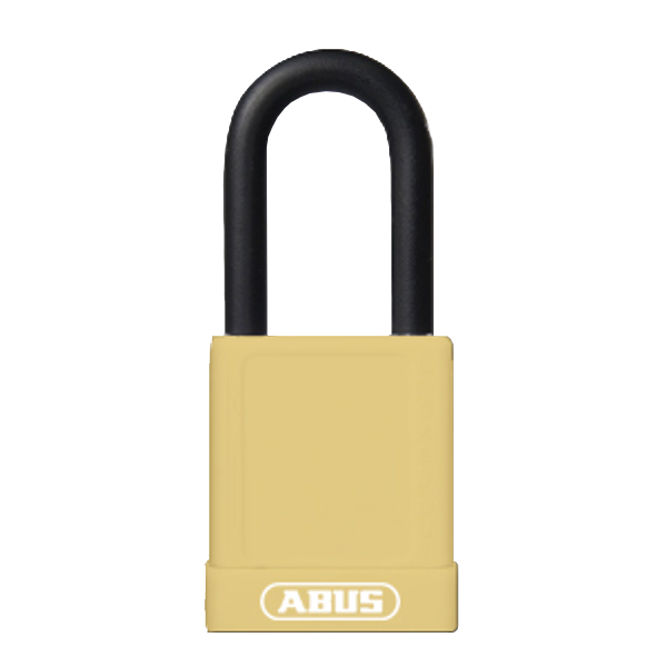 ABUS 74 Series Lock Out Tag Out Coloured Aluminium Padlock