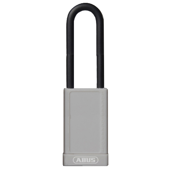 ABUS 74HB Series Long Shackle Lock Out Tag Out Coloured Aluminium Padlock