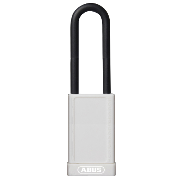 ABUS 74HB Series Long Shackle Lock Out Tag Out Coloured Aluminium Padlock