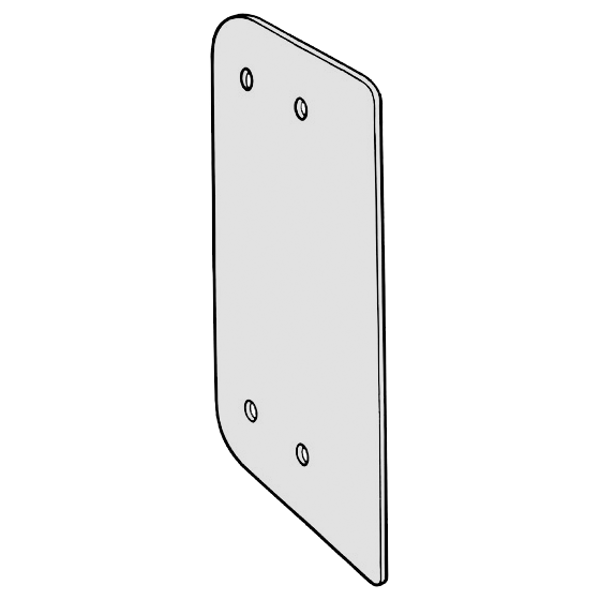 KICKSTOP AT1 Anti-Thrust Plate To Suit Deadlocks