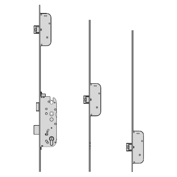 GU Secury Auto A3 1770 Multipoint Lock - 3 Deadlocks