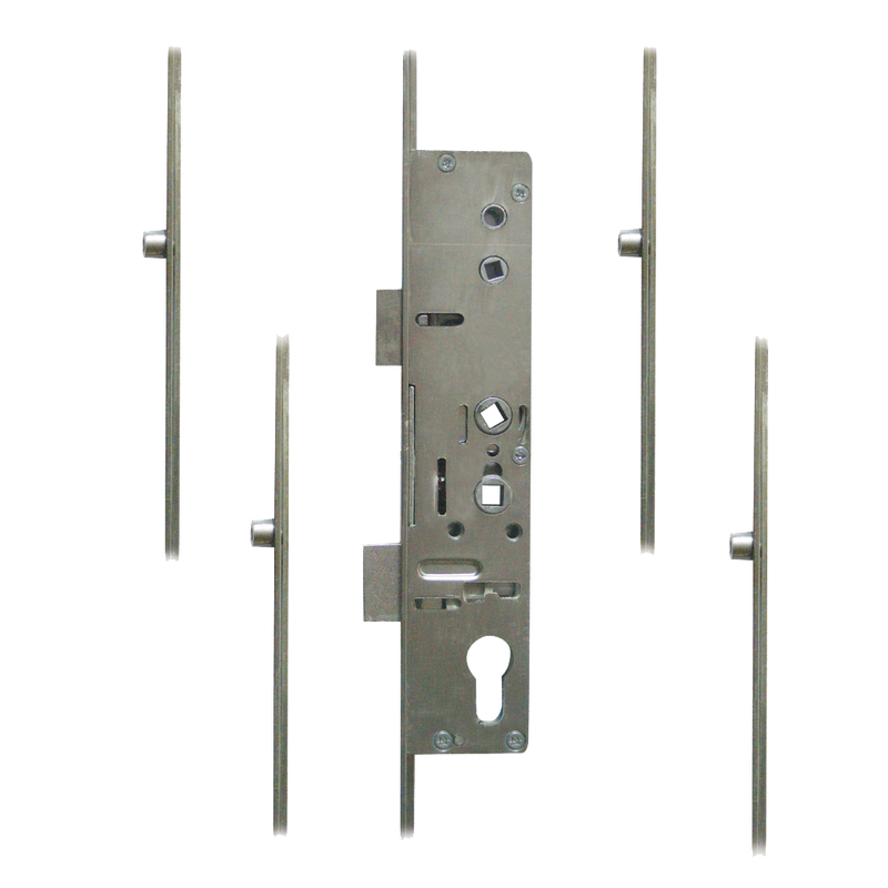 LOCKMASTER Lever Operated Latch & Deadbolt Single Spindle - 4 Roller