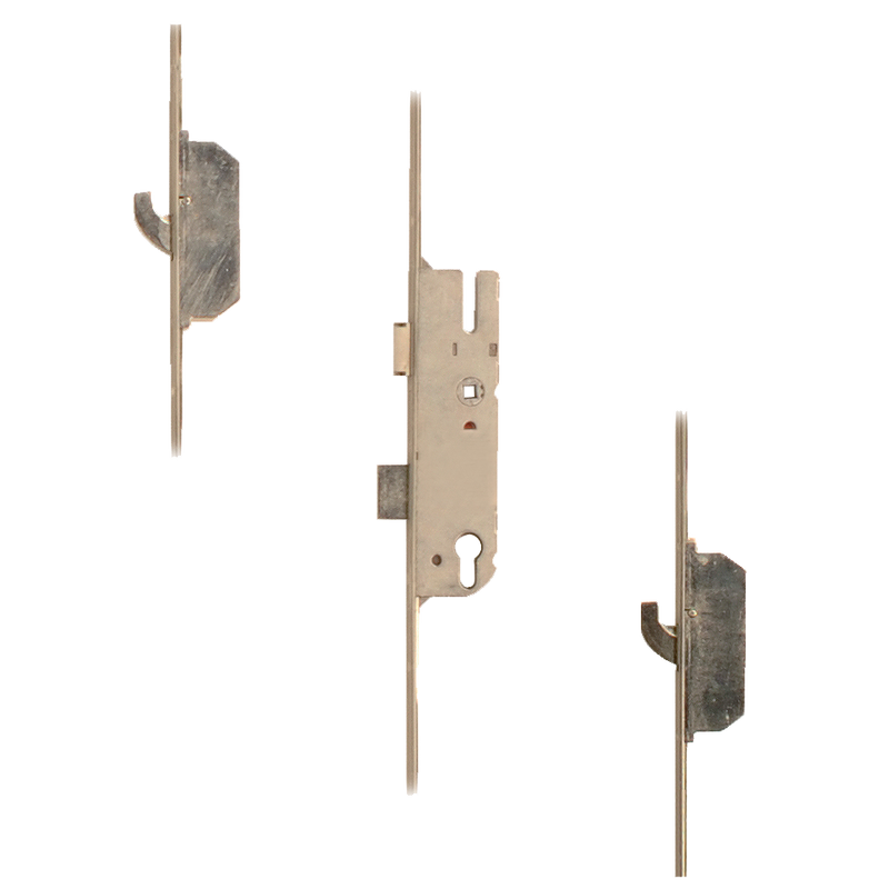 GU Lever Operated Latch & Deadbolt - 2 Hook