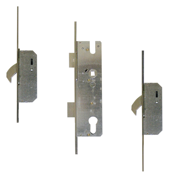 WINKHAUS Cobra Keywind Latch & Deadbolt 20mm Radius Faceplate - 2 Hook