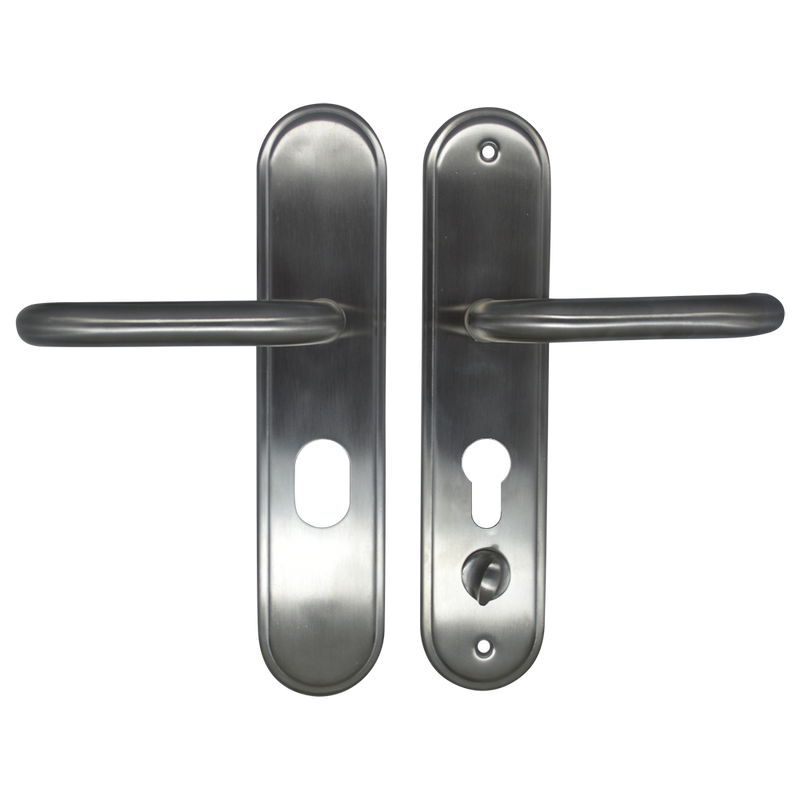 HOOPLY 918902 Security Container Door Handle With Cylinder Cover (Euro Profile)