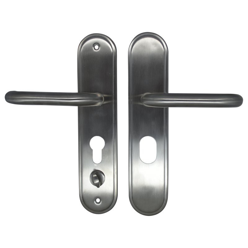 HOOPLY 918902 Security Container Door Handle With Cylinder Cover (Euro Profile)