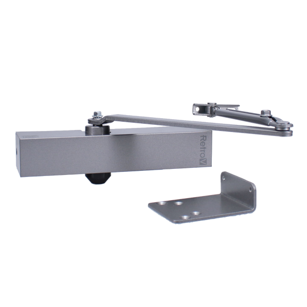 UNION RETRO V Size 3-4 Overhead Door Closer