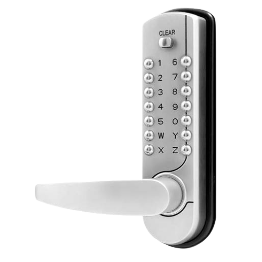 LOCKEY 7100 Lever Handle Digital Lock With Easy Code & 60mm Deadlatch