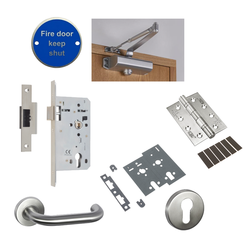 UNION Latch Fire Door Kit