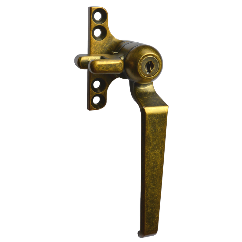 STEEL WINDOW FITTINGS B195 Key Locking Window Handle