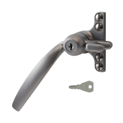 STEEL WINDOW FITTINGS B158 Key Locking Window Handle