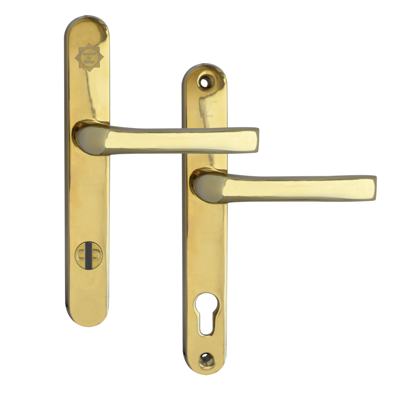 MILA Kite Secure PAS24 2 Star 240mm Lever/Lever Door Furniture 92/62 Centres