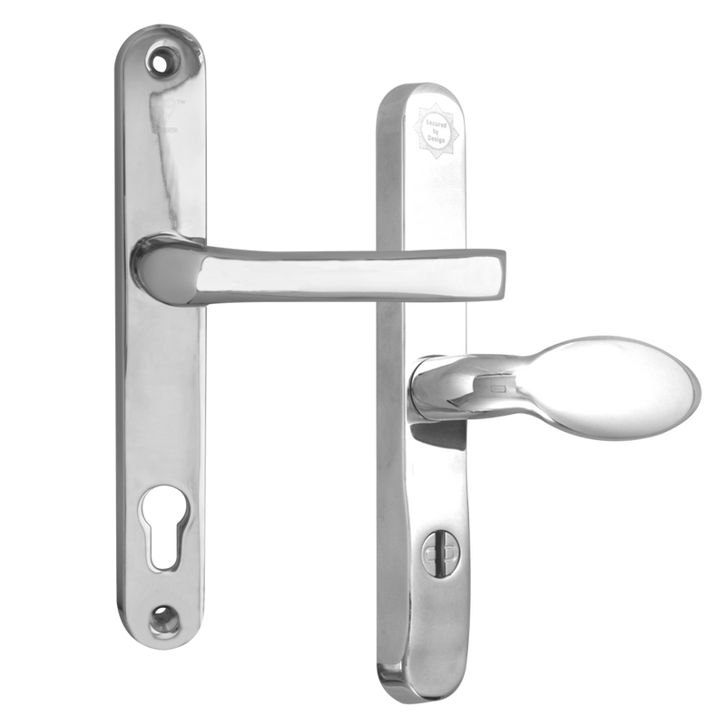 MILA Kite Secure PAS24 2 Star 240mm Lever/Pad Door Furniture 92/62 Centres