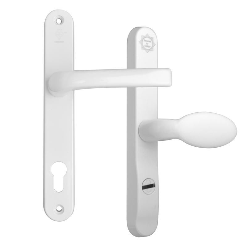 MILA Kite Secure PAS24 2 Star 240mm Lever/Pad Door Furniture 92/62 Centres